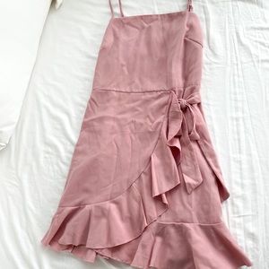 Cute pink mini dress sz M